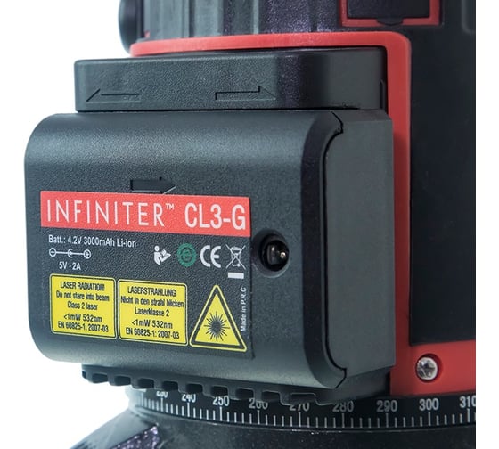 Лазерный нивелир INFINITER CL3-G 1-2-214