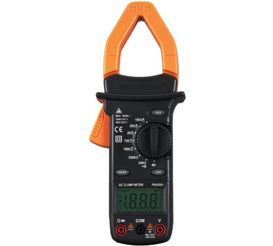 Токоизмерительные клещи PEAKMETER PM/MS2001 17123