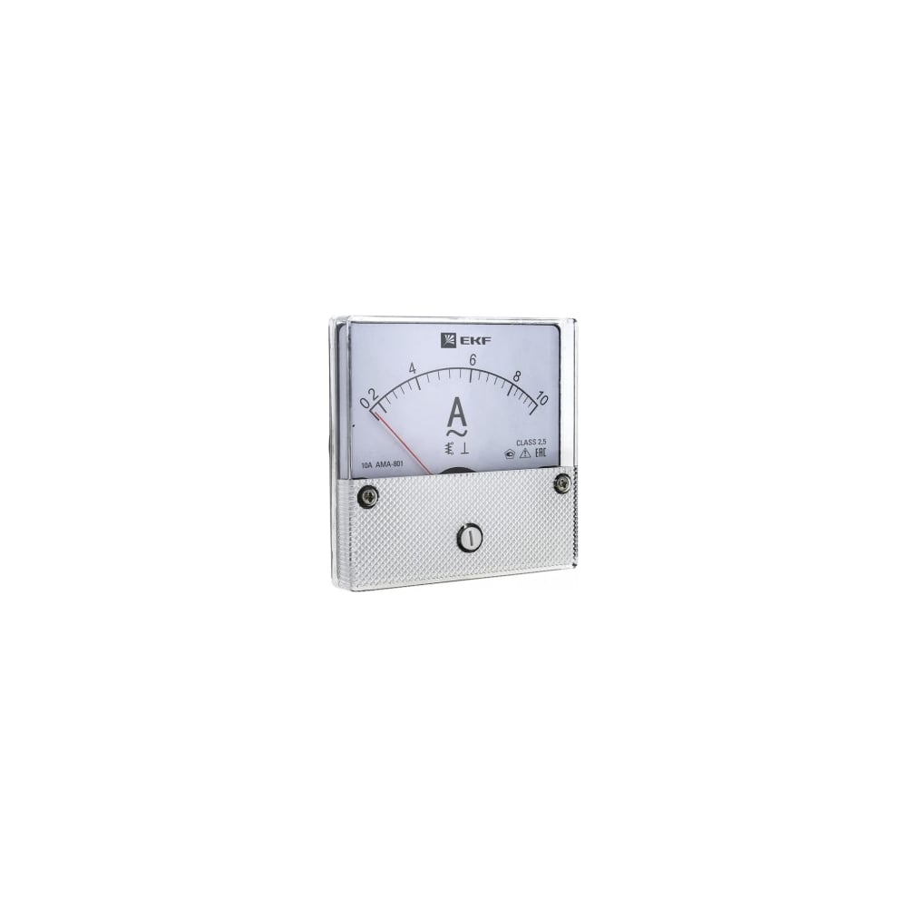 Аналоговый амперметр EKF AMA-801 на панель, круглый вырез ama-801-600 ...