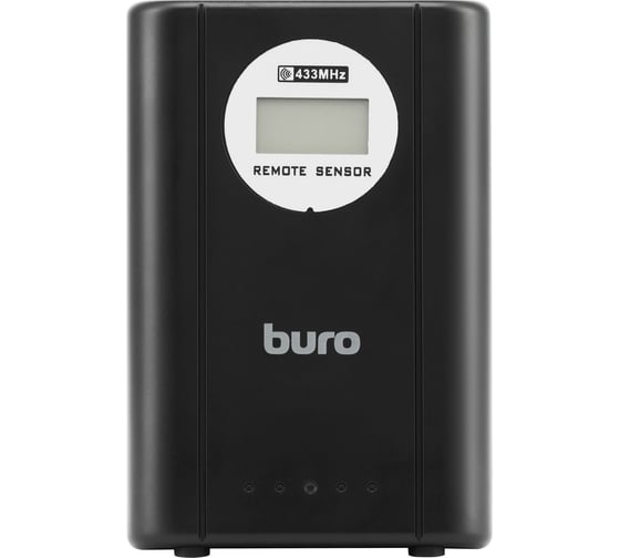 Погодная станция BURO BU-WSH114-COLOR черный 1549055