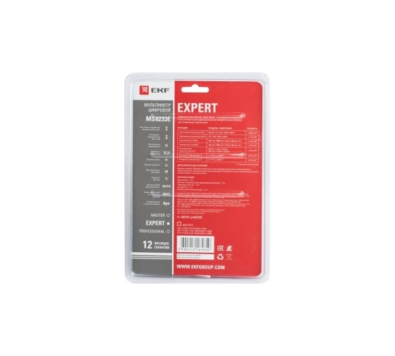 Цифровой мультиметр EKF MS8233E Expert SQIn-180701-pm8233E
