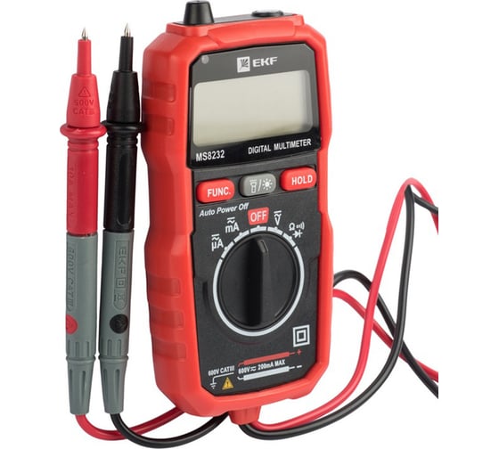 Цифровой мультиметр EKF MS8232 Expert In-180701-pm8232 1