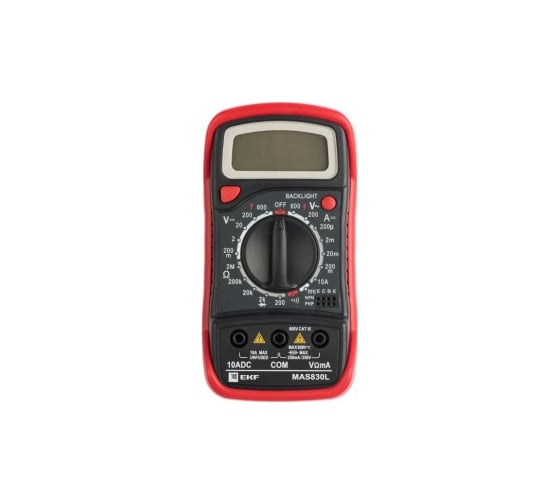 Цифровой мультиметр EKF MAS830L Expert SQIn-180701-pm830L 1
