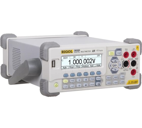 Цифровой мультиметр Rigol 6 1/2 разрядов, интерфейсы GPIB, LAN, USB, RS232 DM3068