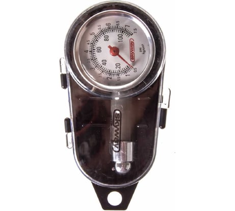 Манометр в металлическом корпусе SKYWAY 7.5 АТМ в пластиковом футляре S07701002