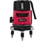 Лазерный уровень MTX crx-30r, 30 м, красный луч, батарейки, резьба 5/8" 35030 13