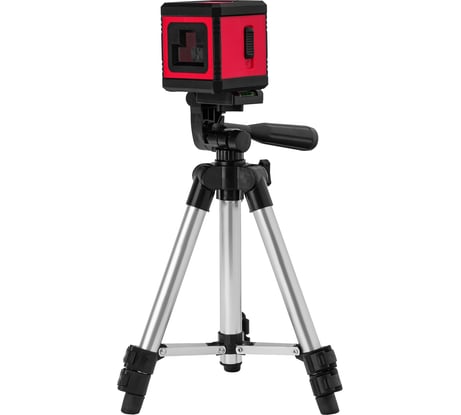Лазерный уровень MTX xqb red pro set, 10 м, красный луч, батарейки, штатив 350185