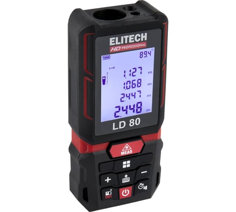 Дальномер Elitech hd ld 80 204770