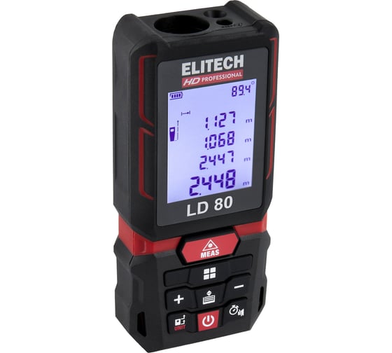 Дальномер Elitech hd ld 80 204770