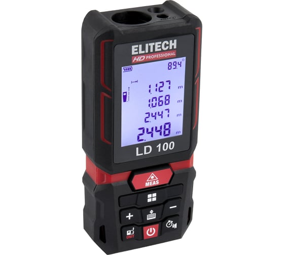 Дальномер Elitech hd ld 100 204771 1