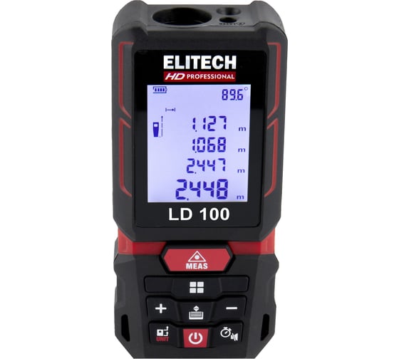 Дальномер Elitech hd ld 100 204771