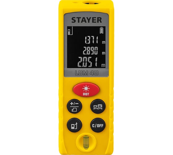 Лазерный дальномер Stayer LDM-40 Professional 34956