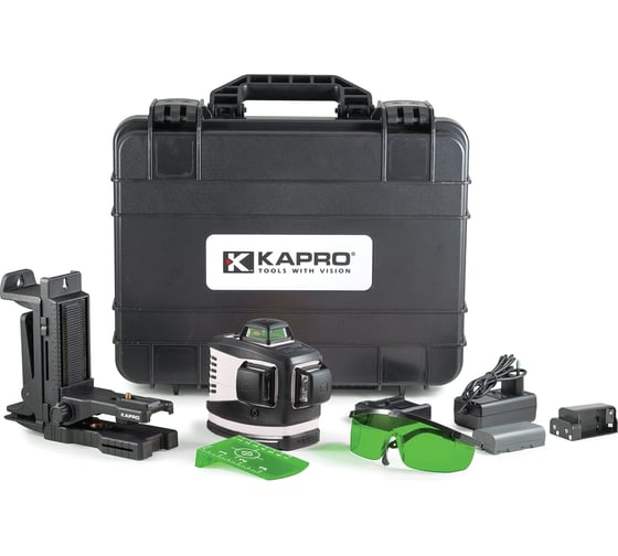 Лазерный уровень Kapro 3D в кейсе 883G