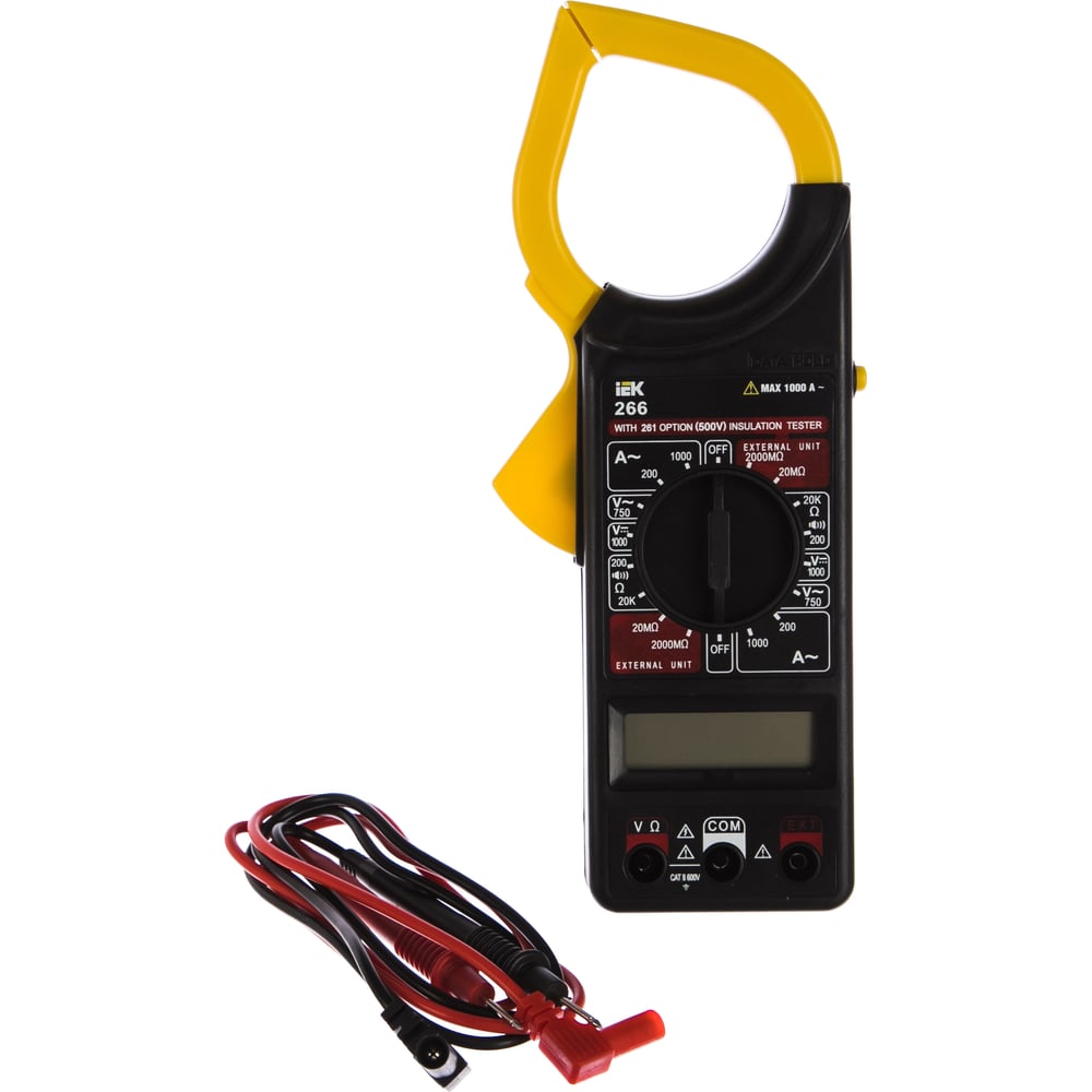 Токоизмерительные клещи IEK Expert 266 TCM-1S-266 278506 - выгодная ...