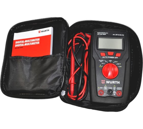 Цифровой мультиметр Wurth TRMS 071553 415961 1