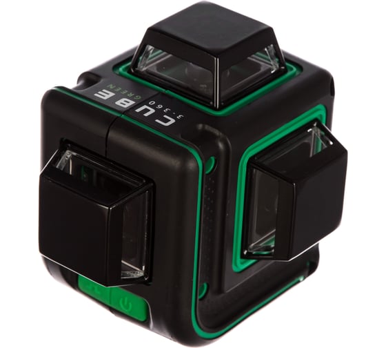 Комплект ADA нивелир + штатив CUBE 3-360 GREEN SPECIAL EDITION А00613