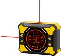 Электронный уровень-угломер с лазерными направляющими TECHNICOM 0-360°, ЖК дисплей, 2 магнита, АКБ 650 мАч, автокалибровка, автоотключение, дальность 10м TC-LA905 32094102