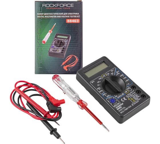 Диагностический набор для электрика ROCKFORCE RF-88463(29608)
