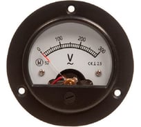 Вольтметр ZeepDeep 300v круглый 21241-1 941506