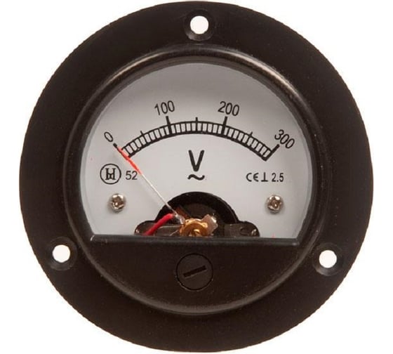 Вольтметр ZeepDeep 300v круглый 21241-1 941506