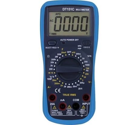 Цифровой мультиметр WHDZ True RMS DT151C