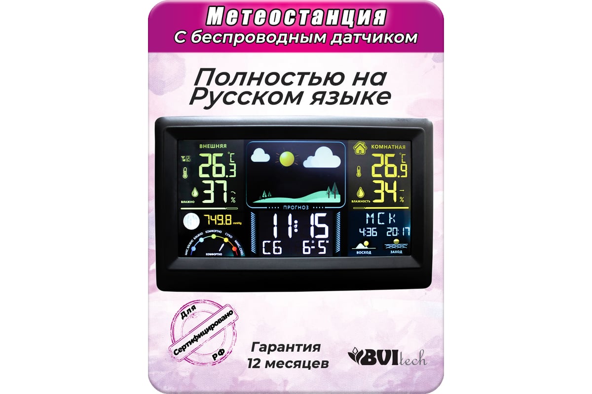 Метеостанция (Гигрометр) MIIIW