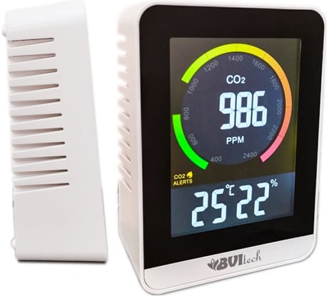 Термометр, часы, измеритель концентрации (СО2) BVItech BV-M94