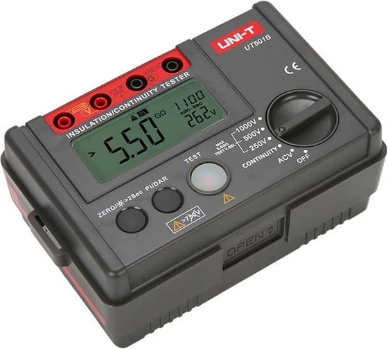 Цифровой измеритель сопротивления изоляции UNI-T UT501B 00-00002639