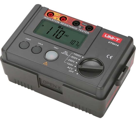 Цифровой измеритель сопротивления изоляции UNI-T UT501A 00-00000182