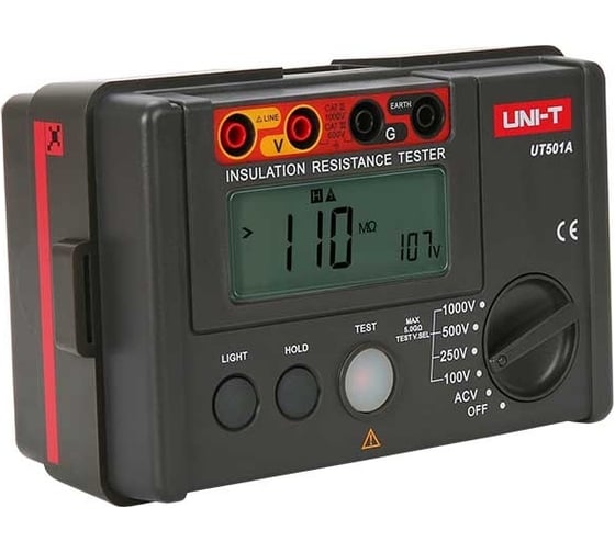Цифровой измеритель сопротивления изоляции UNI-T UT501A 00-00000182