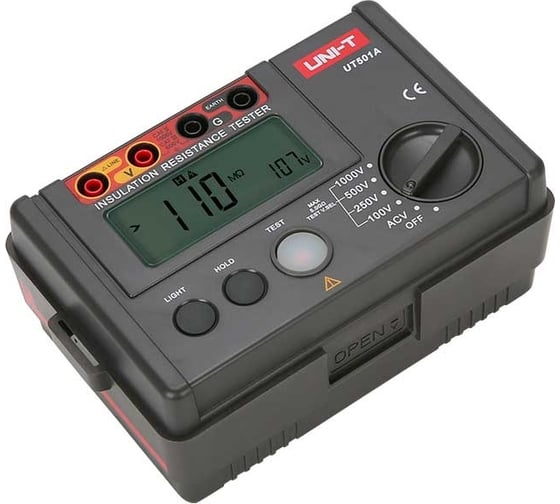 Цифровой измеритель сопротивления изоляции UNI-T UT501A 00-00000182