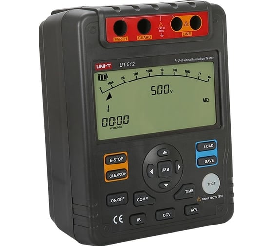 Цифровой измеритель сопротивления изоляции UNI-T UT512 00-00000189