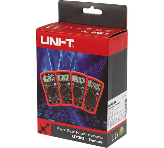 Портативный мультиметр UNI-T UT33B+ 13-0056 - выгодная цена, отзывы ...