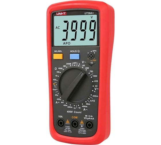 Цифровой мультиметр UNI-T UT39A+ 00-00002072