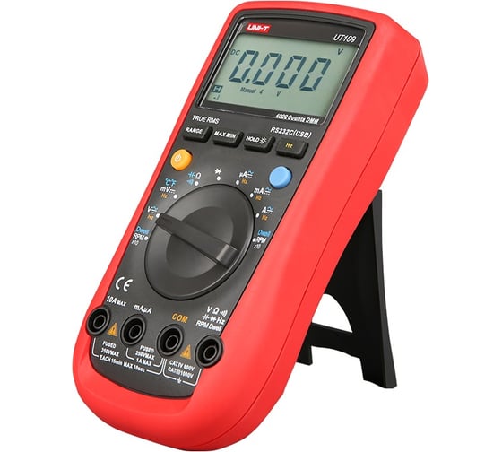 Автомобильный цифровой мультиметр UNI-T UT109 00-00000379