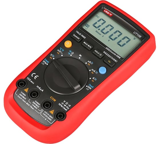 Автомобильный цифровой мультиметр UNI-T UT109 00-00000379