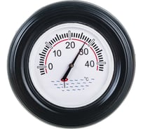 Круглый термометр для бассейна CHEMOFORM DELPHIN черный 2500007DP