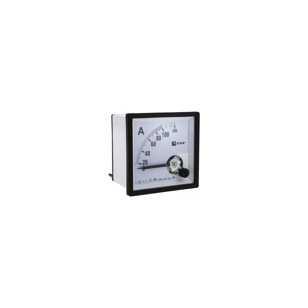 Аналоговый амперметр EKF AMA-961 на панель, квадратный вырез SQama-961 ...