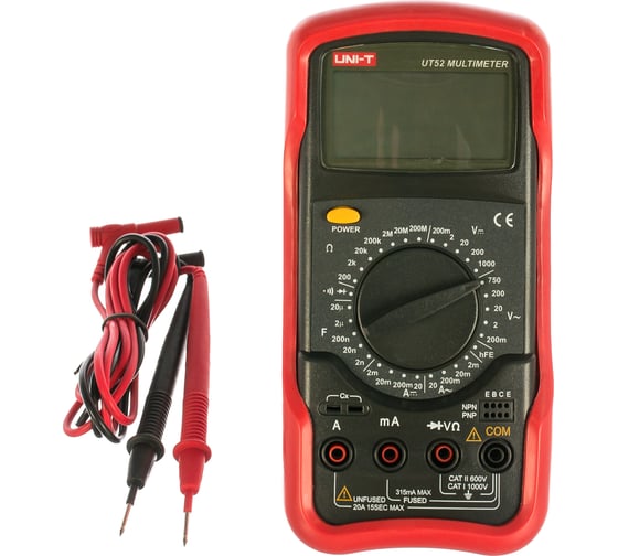 Цифровой мультиметр UNI-T UT52 00-00000190