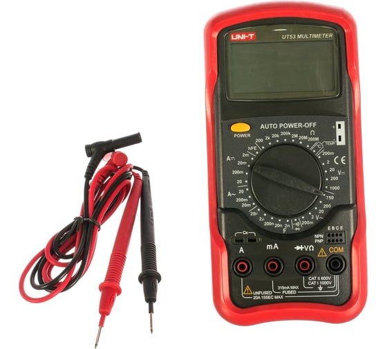 Цифровой мультиметр UNI-T UT53 00-00000192
