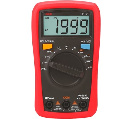 Цифровой мультиметр RGK DM-12 776561