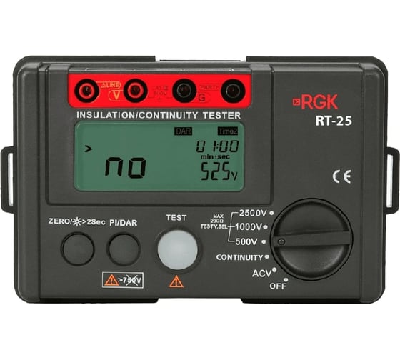 Мегаомметр RGK RT-25 776523