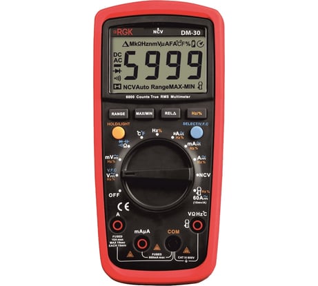 Цифровой мультиметр RGK DM-30 776448