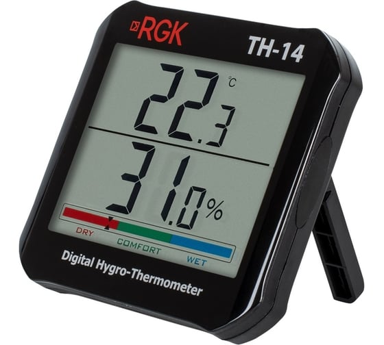 Термогигрометр RGK TH-14 776202 - выгодная цена, отзывы, характеристики .