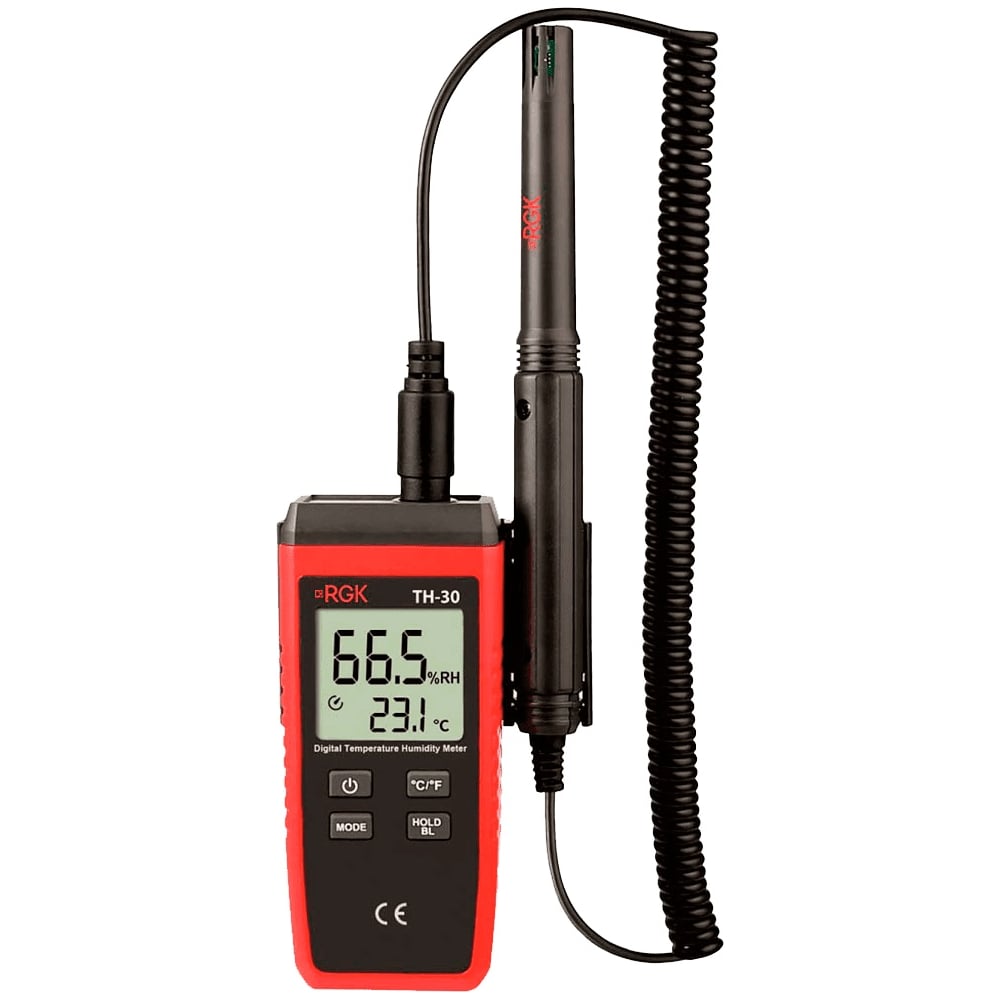 Термогигрометр RGK TH-30 776325 - выгодная цена, отзывы, характеристики ...