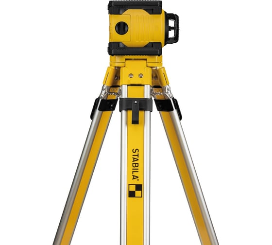 Ротационный лазерный нивелир STABILA LAR 160 + ресивер REC160 RG + строительный штатив BST-S + нивелирная рейка NL + визирная пластина + очки 19241