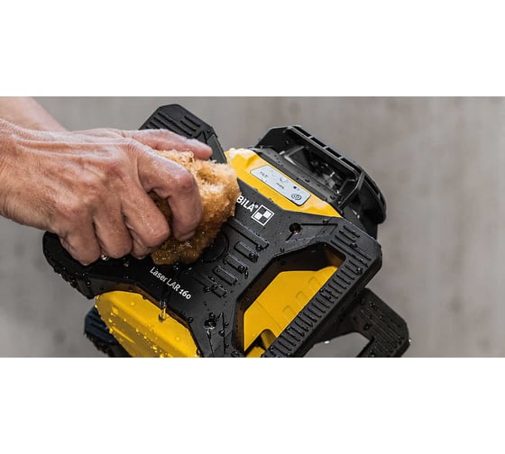 Ротационный лазерный нивелир STABILA LAR 160 + ресивер REC160 RG + строительный штатив BST-S + нивелирная рейка NL + визирная пластина + очки 19241