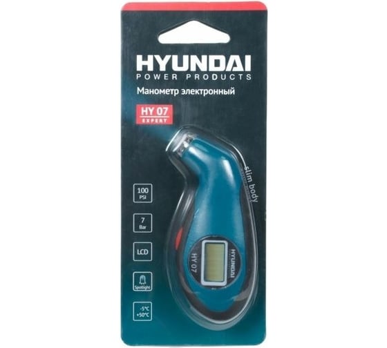 Электронный манометр с подсветкой Hyundai HY 07