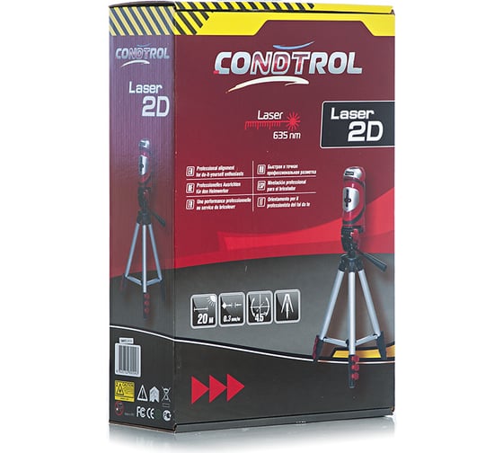 Лазерный нивелир Condtrol LASER 2D SET
