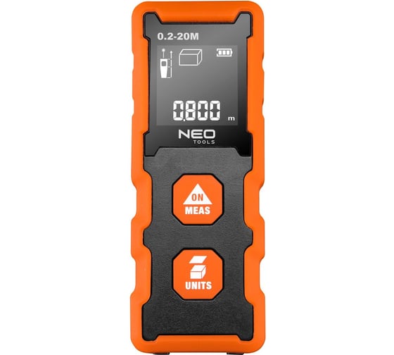 Лазерный дальномер NEO Tools 75-202 1